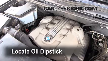 2006 BMW X5 4.4i 4.4L V8 Oil Check Oil Level